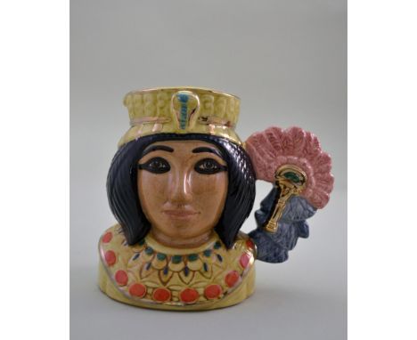 Glazed Porcelain Decorated, featuring the Ankhesenamun Mug. Limited Edition: # 371/1500. Hand made by the Royal Doulton Studi