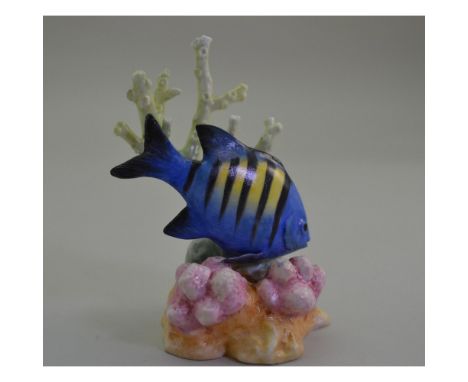 Bisque Porcelain Decorated, hand created, hand painted by the Royal Worcester Artists in England. Modelled by Ronald Van Ruyc