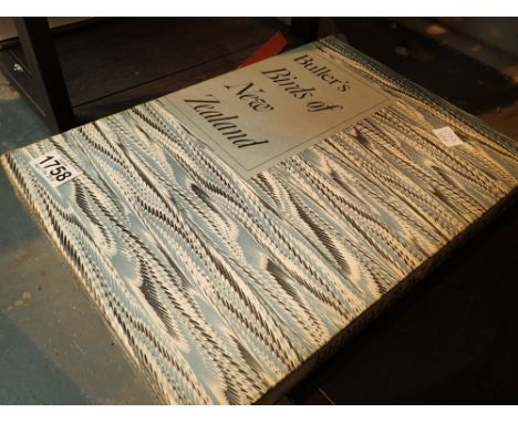 Bullers Birds of New Zealand in slip case published by Whitcombe and Tombs third printing August 1974 CONDITION REPORT: Book 