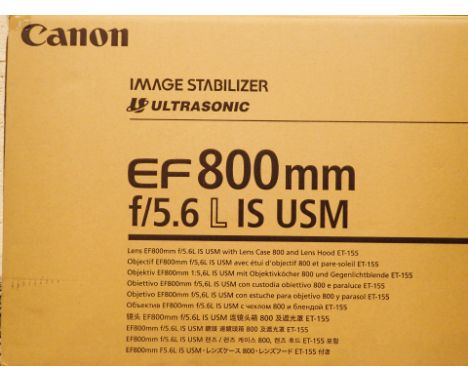 Canon EF800mm 1:5.6L ZS USM Canon lens case 800 lens neoprene lens coat LC800M4 canvas carry case CONDITION REPORT: Unfortuna