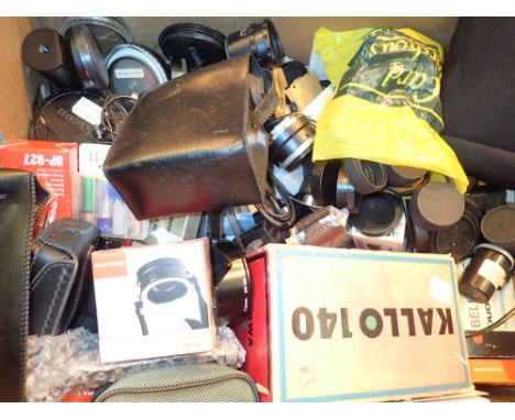 Mixed lot camera equipment including Kallo 140 A/F