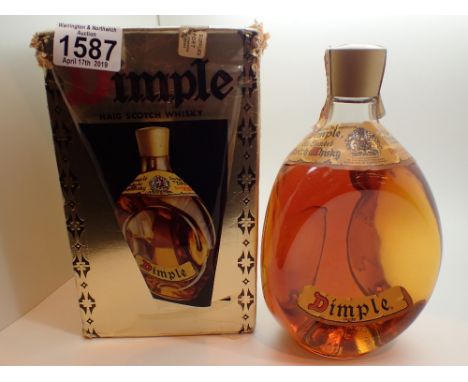 Bottle of Haig Dimple Scotch whisky