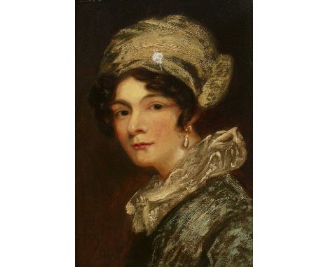 English school (early 20th century)Head and shoulders portrait of Lady Sarah Spencer (1787-1870), daughter of George, 2nd ear