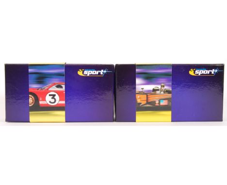 A collection of 2x original contemporary 1/32 scale Scalextric Sport Limited Edition plastic slot cars to include; C2367A Mg 