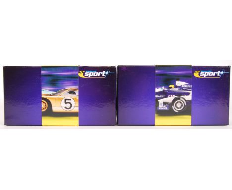 A collection of 2x original contemporary 1/32 scale Scalextric Sport Limited Edition plastic slot cars to include; C2465A For