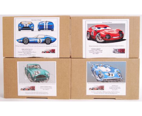 A collection of original contemporary 1/32 scale Proto Slot racing slot car kits to include; CB049/1, CB037, CB065/1 & CB071.