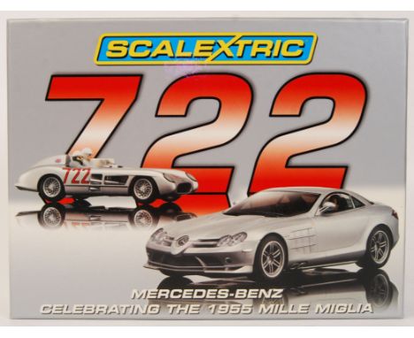 An original contemporary 1/32 scale Scalextric limited edition The Classic Collection '722 Mercedes Benz Celebrating The 1955