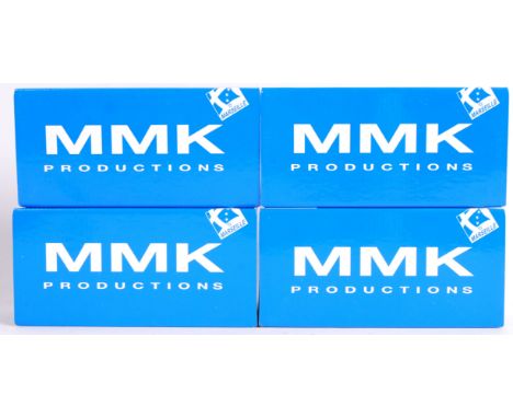 A collection of 4x original contemporary 1/32 scale MMK Productions plastic slot car kits to include; TKP25, MMk48, TKP23 & H