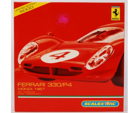 An original contemporary Scalextric 1/32 scale Scalextric 'Ferrari 330/P4 Monza 1967' limited edition C2770A slot car boxed s