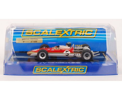 An original contemporary Scalextric 'The Classic Collection' Limited Edition 1/32 scale C2964 Lotus 49 (no. 395 of 1500) plas