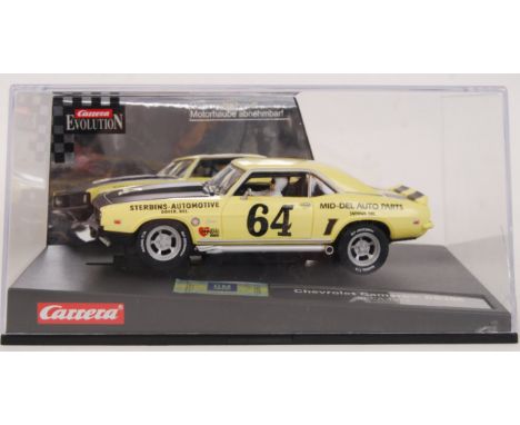 An original contemporary 1/32 scale Carrera Evolution 25712 Chevrolet Camaro SS396. Within its original plastic cases. 