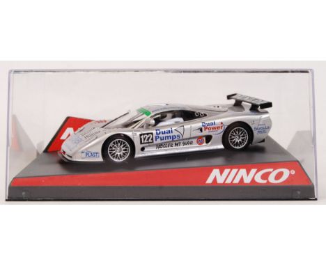 An original contemporary 1/32 scale Ninco 50413 Mosler MT900R plastic racing slot car. Within its original plastic case. 