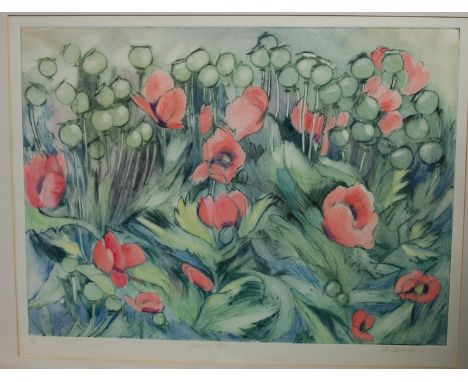 Pip Carpenter - Summertime, artist proof, lithograph, signed and titled in pencil to the margin, 45x62cm; and one other by th