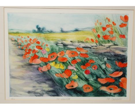 Pip Carpenter - Siesta, lithograph, signed and titled in pencil to the margin, 53x45cm, and two others by the colleague entit