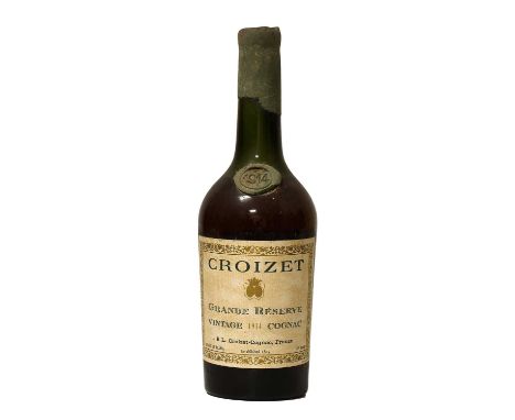 Croizet 1914 Grande Réserve Cognac (one bottle)