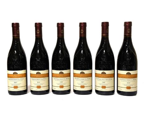 The Wine Society: The Society's Exhibition 2007 Châteauneuf-du-Pape (six bottles)