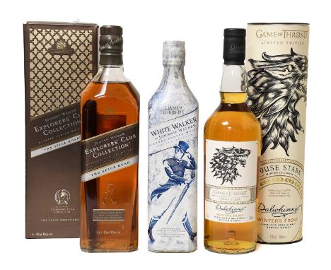 Dalwhinnie "Winters Frost" Highland Single Malt Scotch Whisky, "House Stark", from the Game of Thrones Limited Edition Series