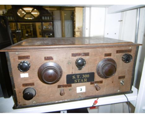 A VINTAGE STAR 300 RADIO