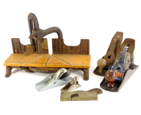 Various tools, to include Stanley planes, other planes, etc.