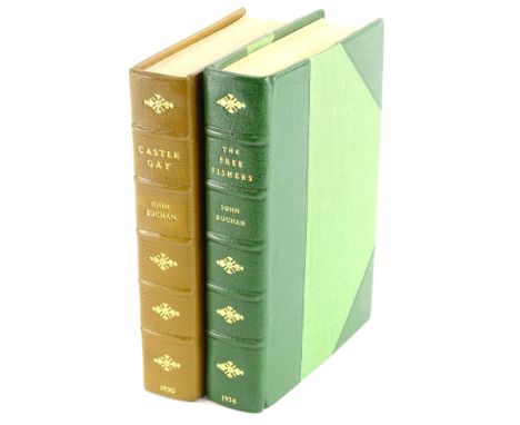 Buchan (John). Castle Gay, published by Hodder and Stoughton of London, first edition 1930, brown leather binding, and Buchan