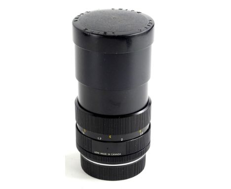 A Leitz Canada elmarit-r lens, 1:2.8/135.