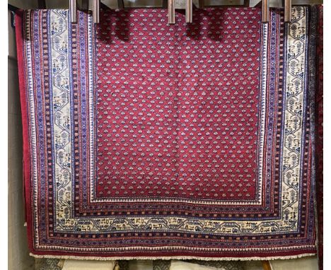 FINE NORTH WEST PERSIAN ARAK CARPET 315CMS X 215CMS