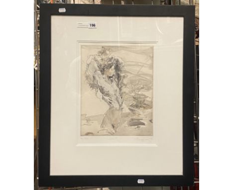 LTD EDITION PRINT ''SCENET'' 146/150 SIGNED 34CM X 27CM