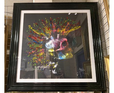 AUTHENTIC PATRICE MURCIANO PRINT - 69 X 69 CMS APPROX SQUARE TO MOUNT
