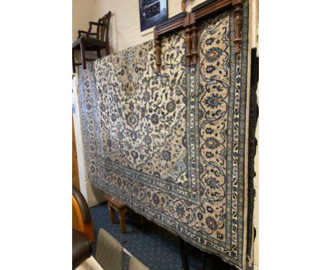 FINE CENTRAL PERSIAN KASHAN CARPET 410CMS X 295CMS