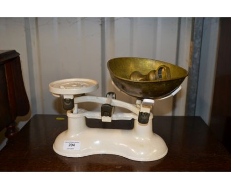 A set of Boots of Nottingham scales and weights 