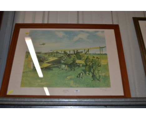 Terence Cuneo, pencil signed limited edition print entitled First Air Post 