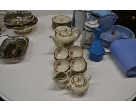 A Rosenthal floral decorated coffee set 