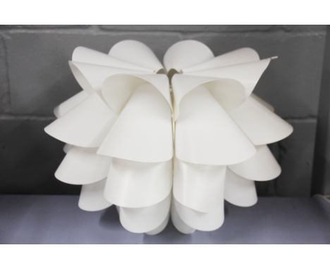 A 1970's style ceiling light, Dia. 45, D. 32cm.