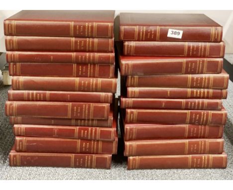 21 volumes of Chambers encyclopedia 1955 together with, index, maps and world surveys 1957 and 1962.