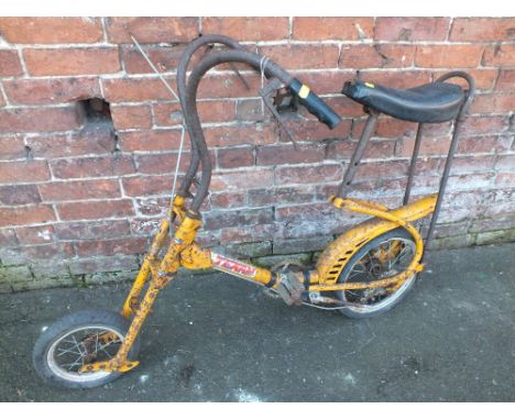A VINTAGE TEXAN CHOPPER STYLE BICYCLE A/F