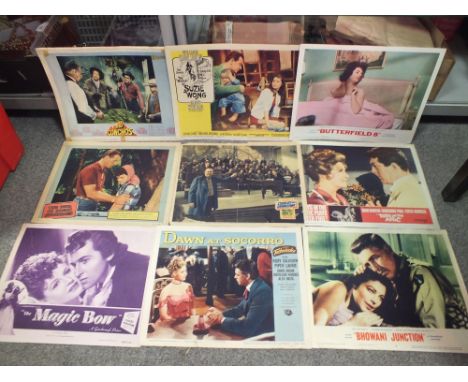 A COLLECTION OF VINTAGE CINEMA FILM LOBBY CARDS