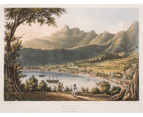 *Caddy (Lieut. John Herbert). [Scenery of the Windward &amp; Leeward Islands], Ackermann &amp; Co., 1837, twelve aquatint vie