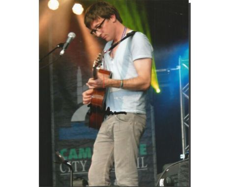 Graham Coxon signed colour 10x8 photo. English musician singer songwriter and painter. Who first came to our attention as a m