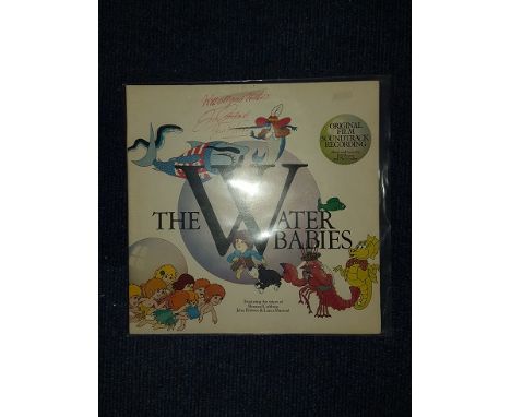 Jon Pertwee Dr Who autographed record. 12 inch record of The Water Babies autographed by Jon Pertwee best known as the third 