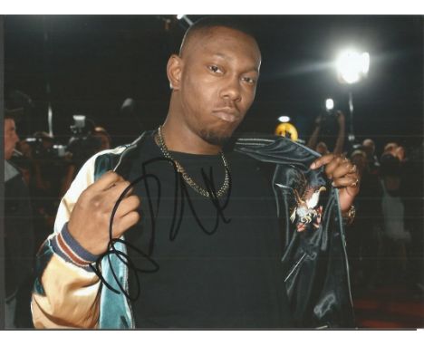 Dizzy Rascal signed colour 10x8 photo. English hip hop recording artist and record producer. His music spans grime, UK garage