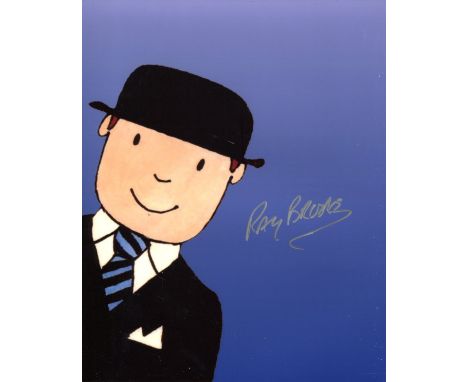 Mr Benn 8x10 Inch Photo from The Childrens TV Series Mr Benn Signed by Actor Ray Brooks Who Narrated the Series  