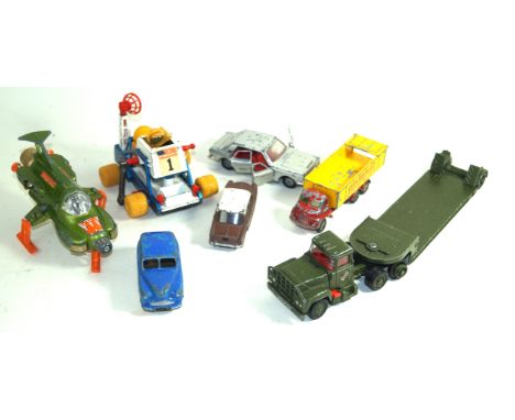 Approximately thirty five unboxed diecast vehicles by various makersIncluding Dinky, Corgi, Matchbox, Budgie including Corgi 
