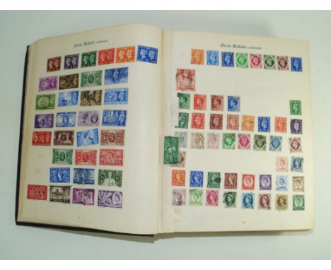 An Imperial postage stamp album containingA good selection of mint and used World stamps with many Commonwealth examples and 