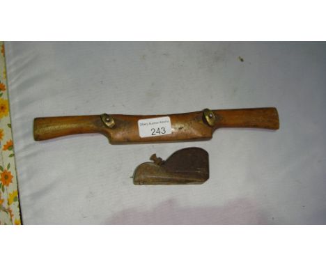 Vintage thumb plane and spokeshave