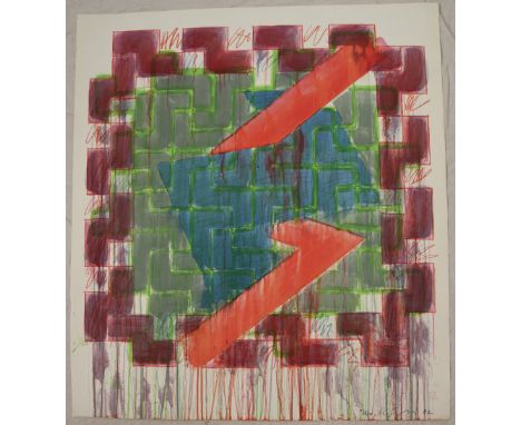 Richard Smith (1931-2016)ArborA Limited edition lithograph No.96/100Signed in pencil to the edge dated '82105.4 x 93.3 cmspub