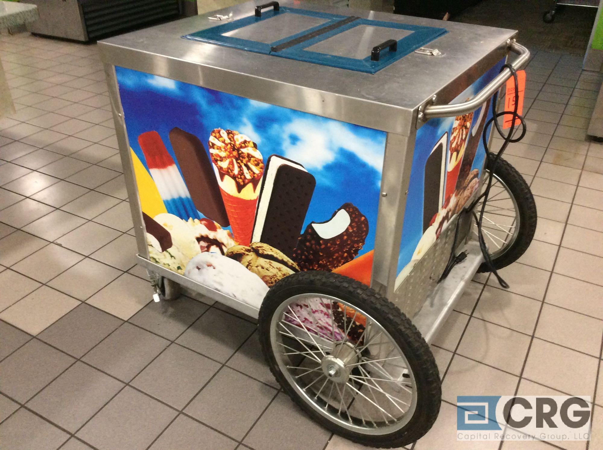 Coldtech commercial, portable, electric ice cream freezer with R404A