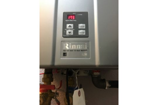 Rinnai Rl94 Hot Water Heater Natural Gas Max 199 000 Btu Hr Rigging And Loading Fee For Simpl