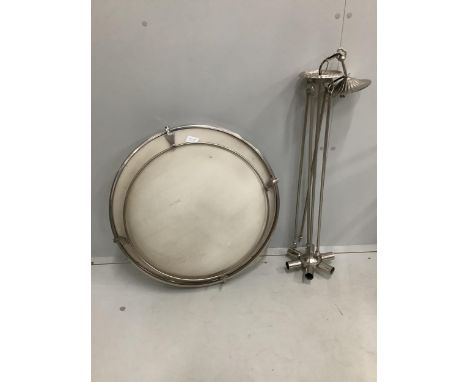 A dome light fitting, diameter 60cm. Condition - good