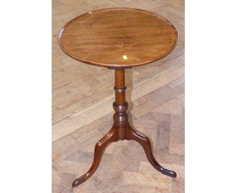 Mahogany tripod table Unfortunately we are not doing condition reports for this sale.