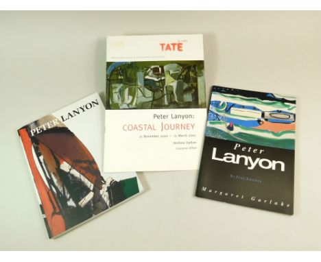 PETER LANYON. Three publications; Peter Lanyon, Tate St. Ives, 2010; Peter Lanyon, St. Ives Artists, 1998 & Peter Lanyon, An 